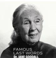 Nonton Famous Last Words Dr. Jane Goodall (2025)